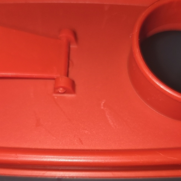 Tupperware mini Store N' Pour 499, 509 and 510 Red and clear - Picture 8 of 10